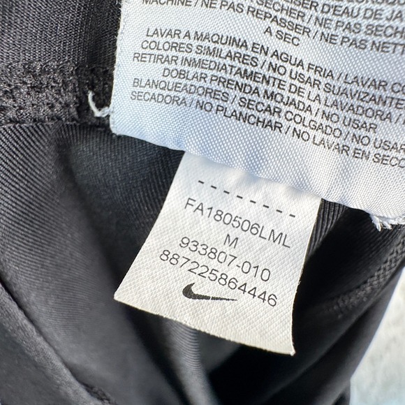 Nike Dri Fit Black Athletic Capris Leggings Womens Size M - Picture 4 of 10